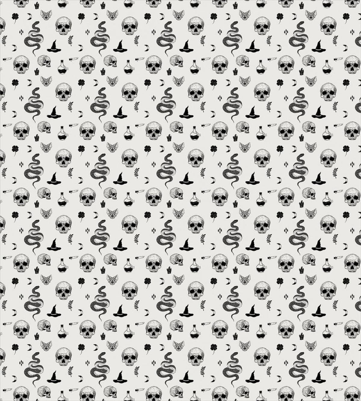 Gothic Objects Halloween Art — Pattern
