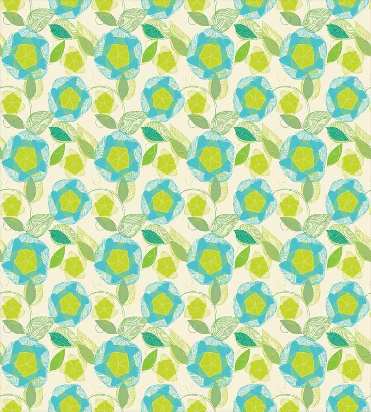 Blooming Foliage Leaves — Pattern
