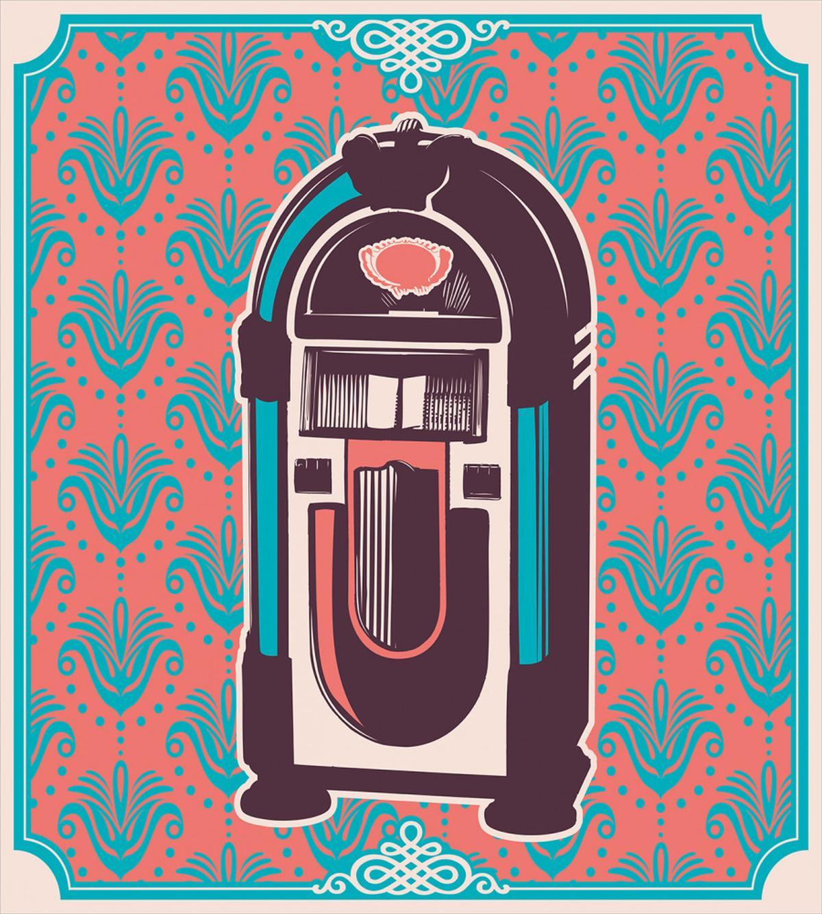 Retro Music Box Party — Pattern