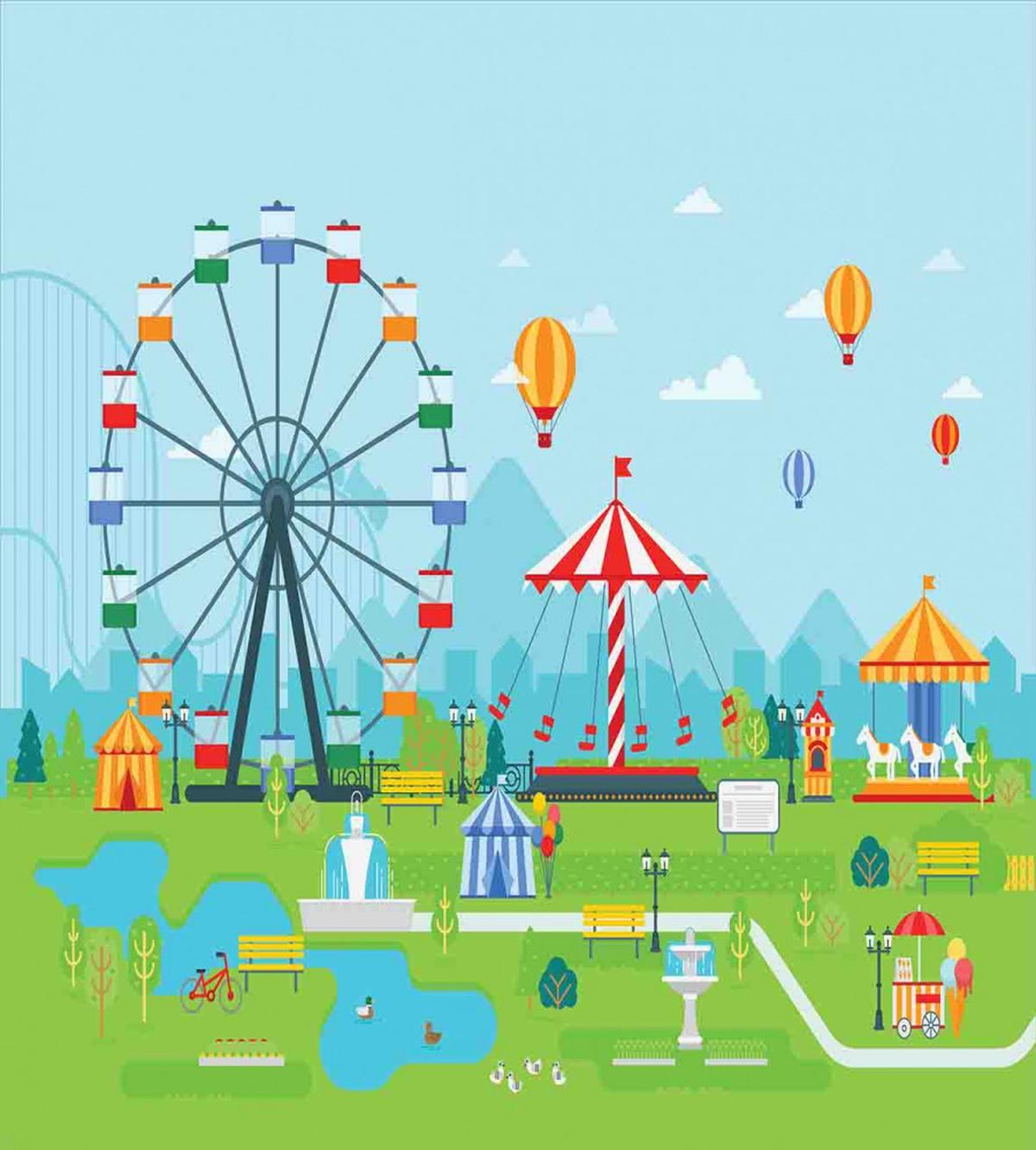 Amusement Park — Pattern