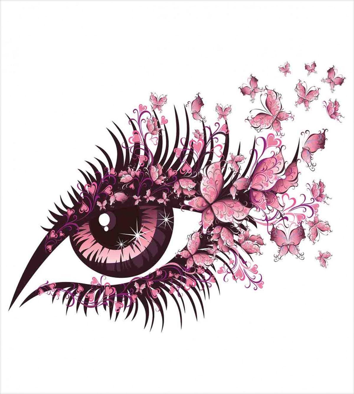 Fairy Woman Eyelashes — Pattern