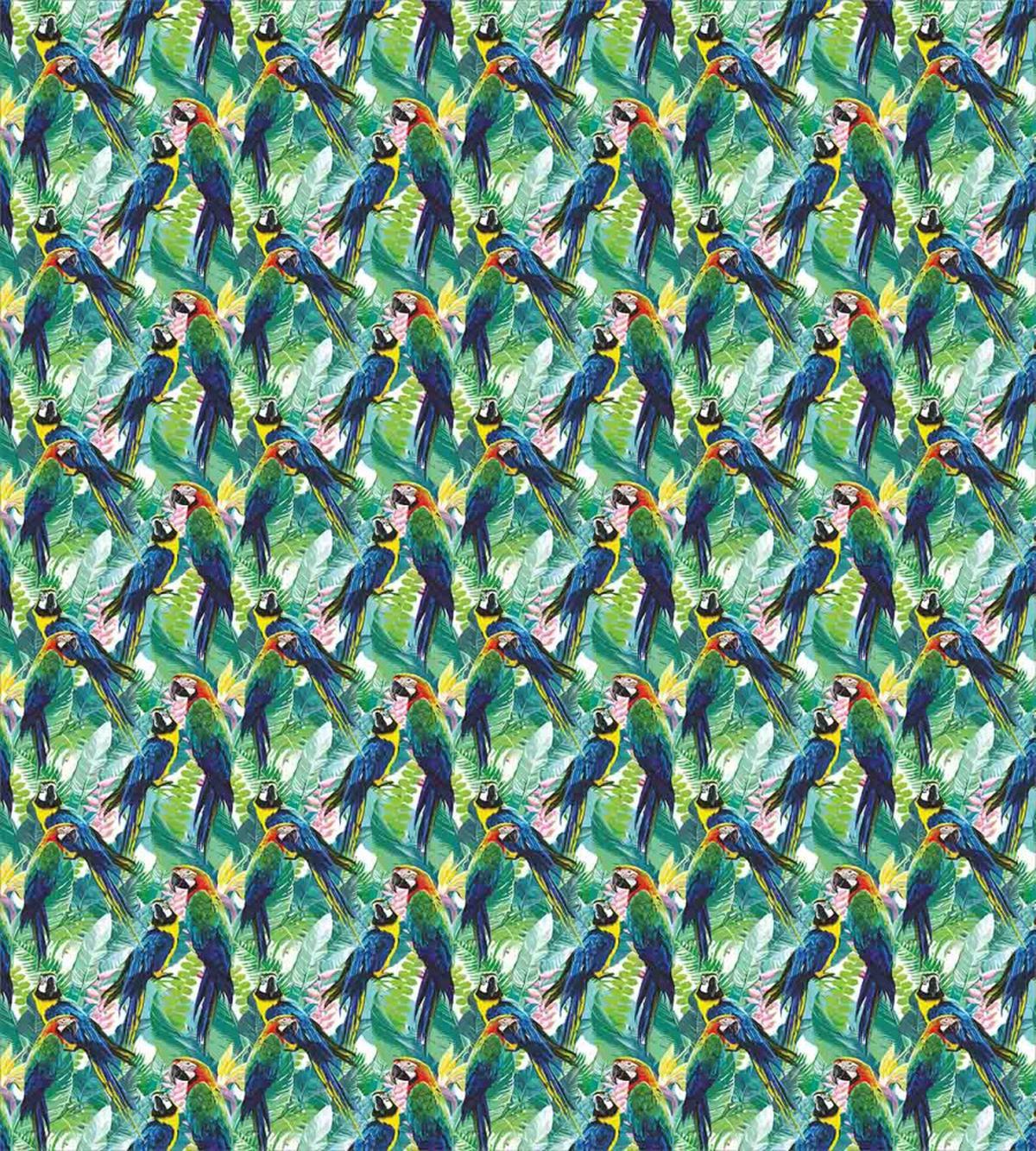 Scarlet Macaw Parrots — Pattern