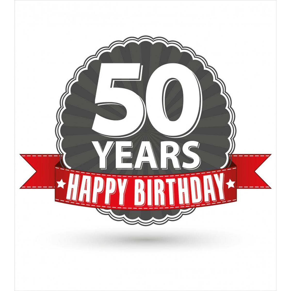 50th Birthday Retro — Pattern
