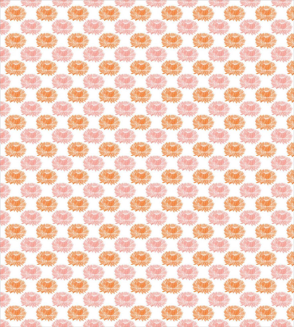 Bicolour Chrysanthemum Flora — Pattern