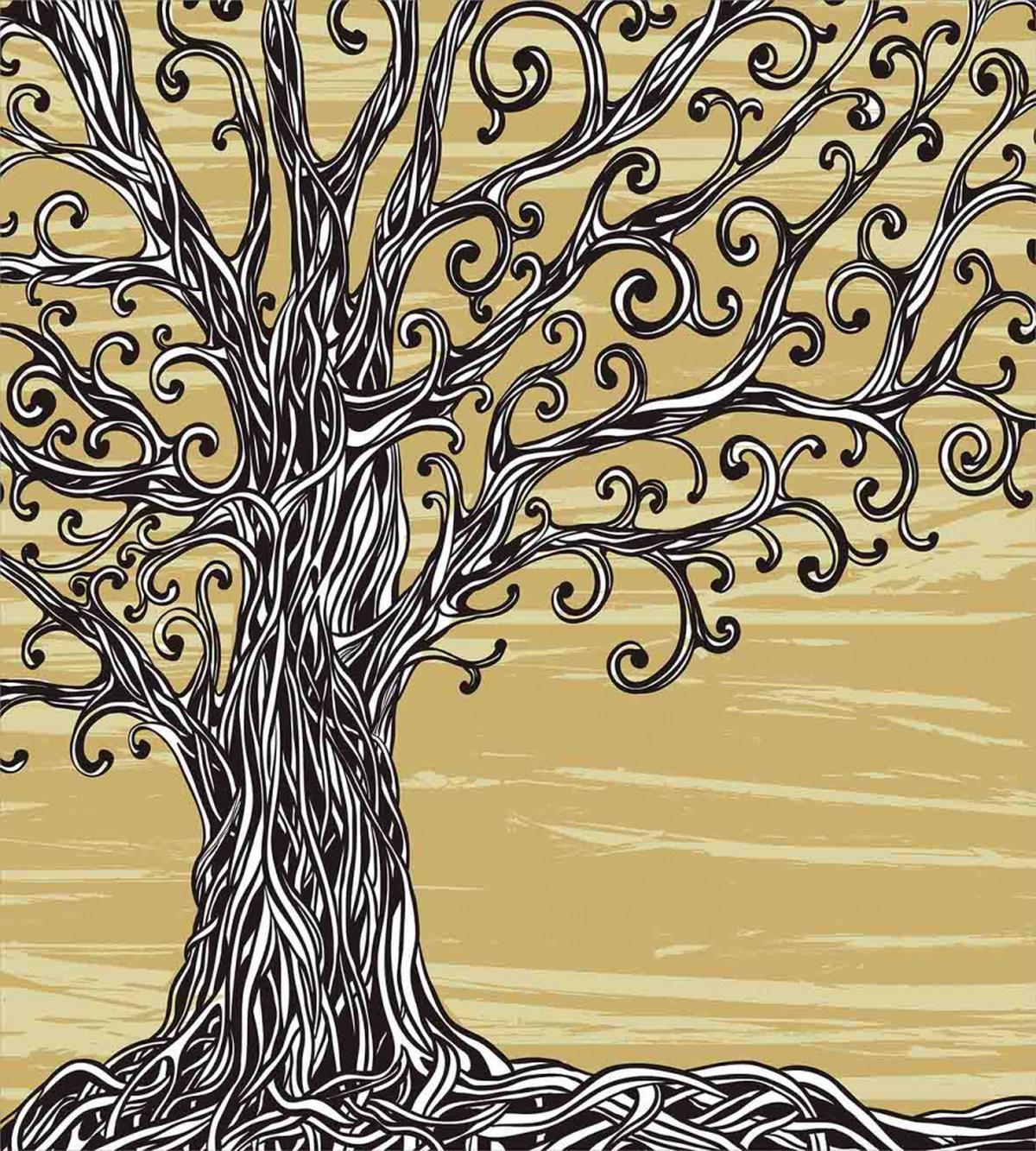Nature Eco Sketchy — Pattern