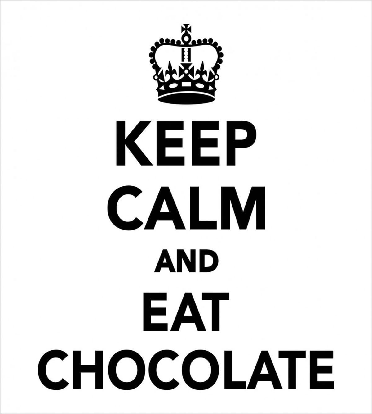 Eat Chocolate Crown — Pattern