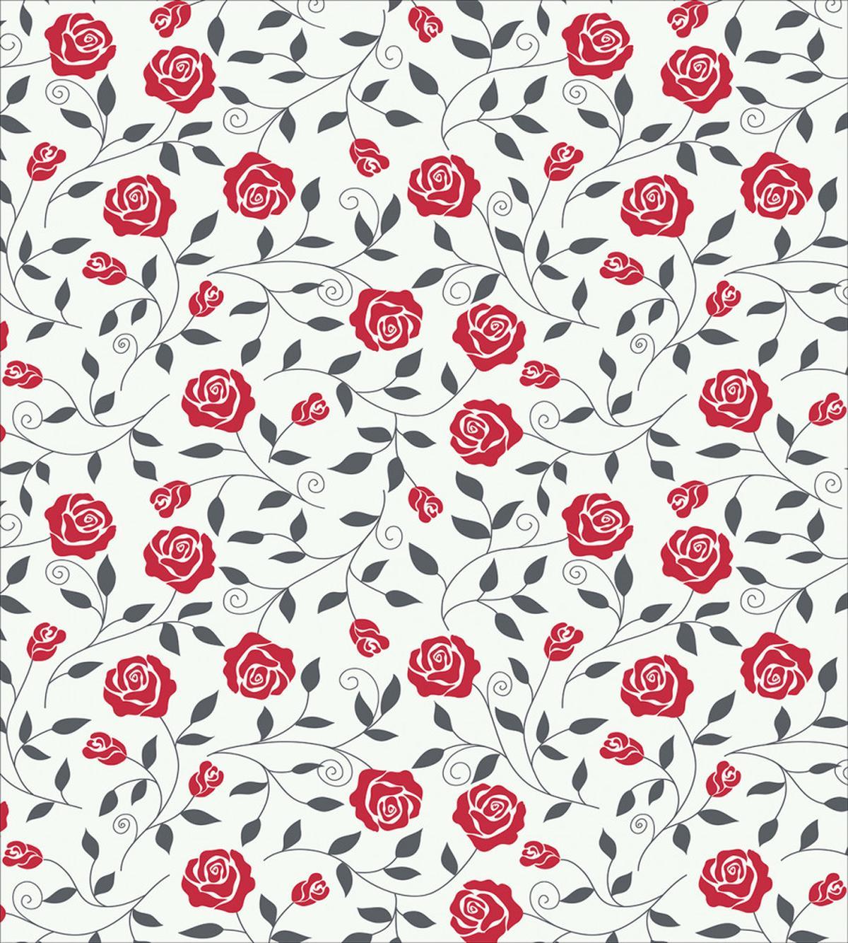 Abstract Silhouette Garden — Pattern