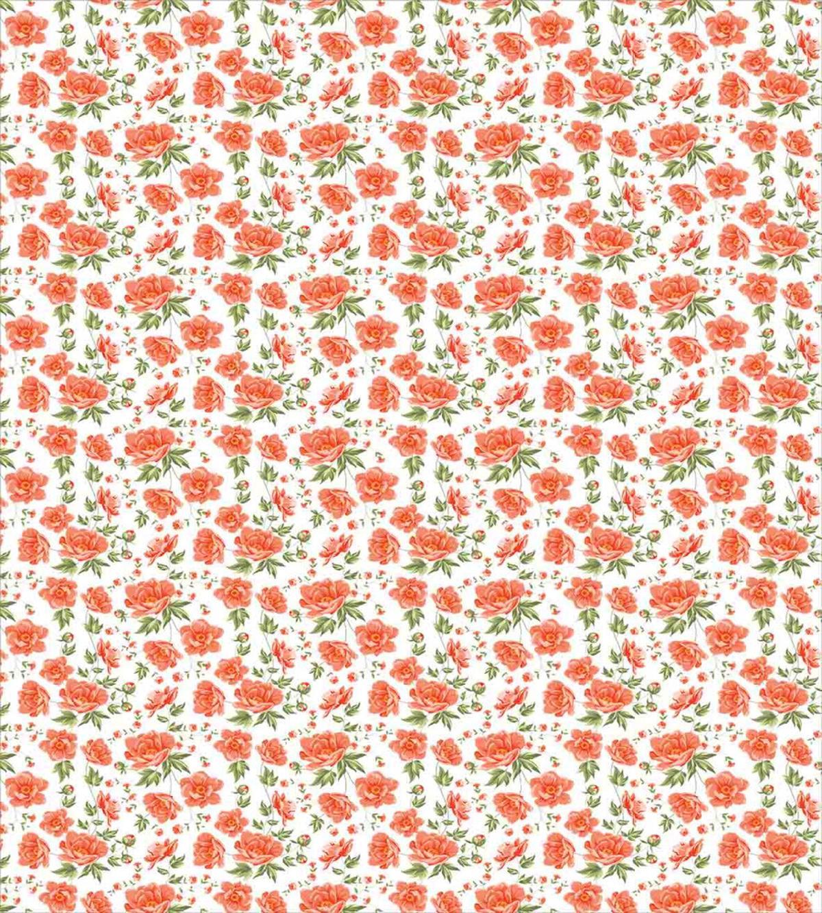 Romantic Bridal Blossoms — Pattern