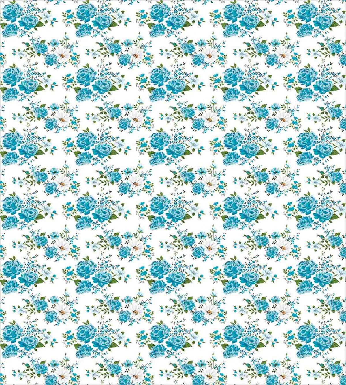 Daisy and Roses Flower — Pattern