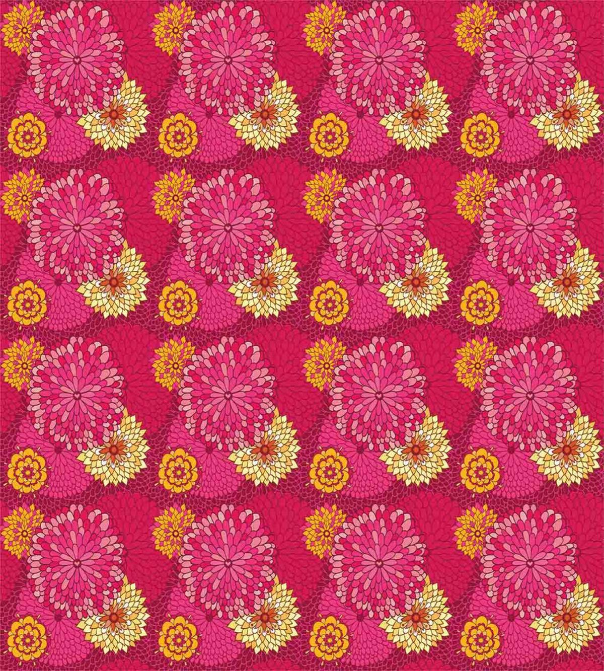 Big Blossoms Doodle Petals — Pattern
