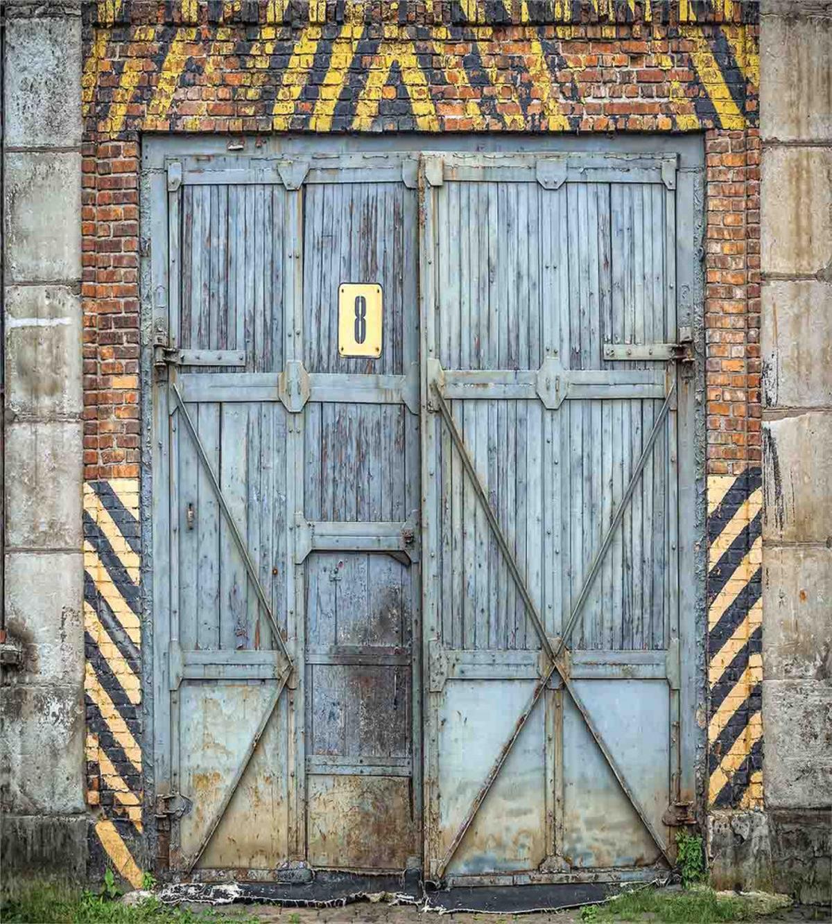 Aged Wooden Factory — Pattern