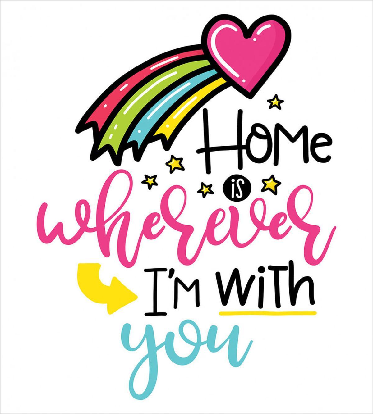 Home Wherever I'm with You — Pattern