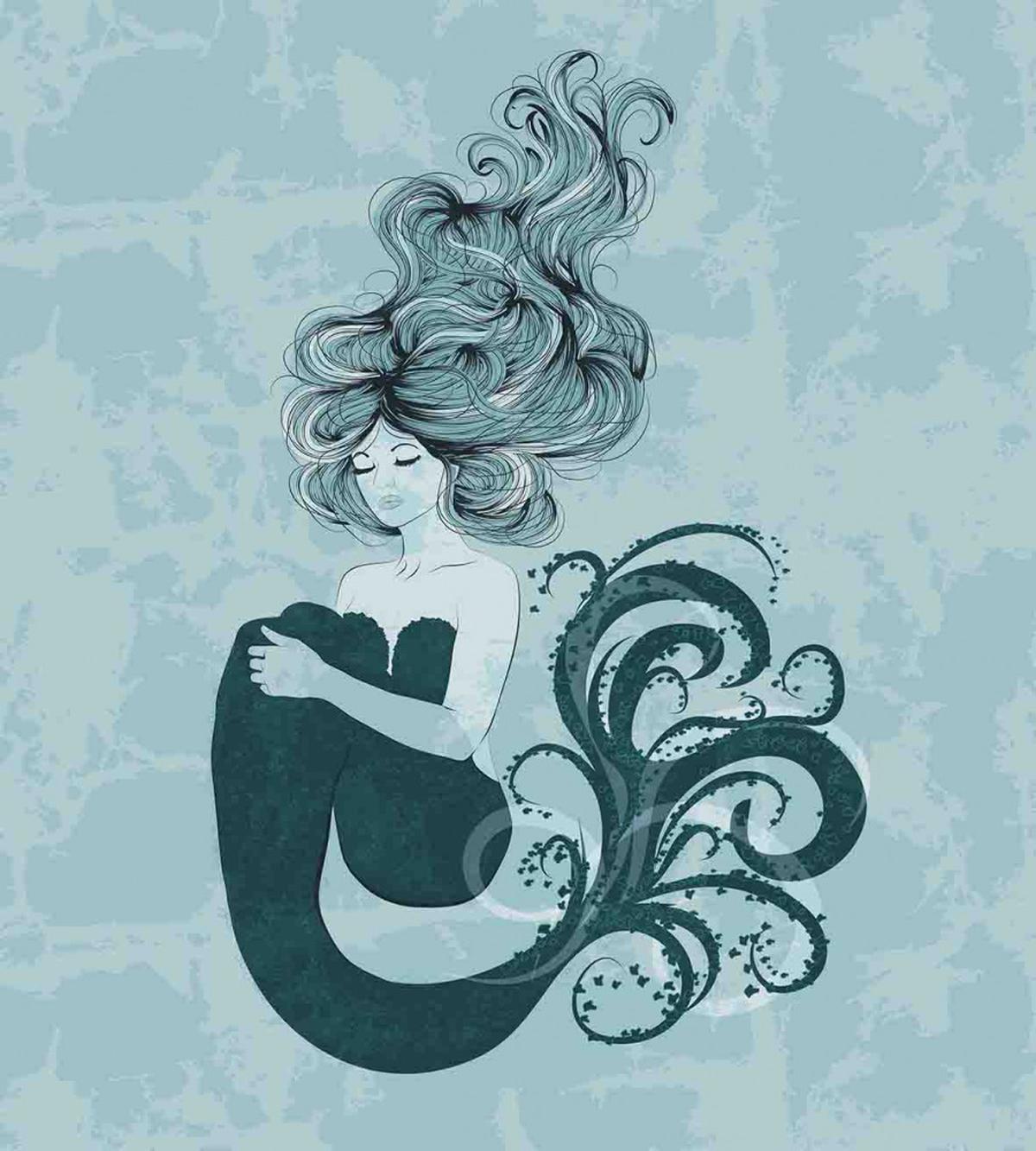 Sleeping Mermaid — Pattern