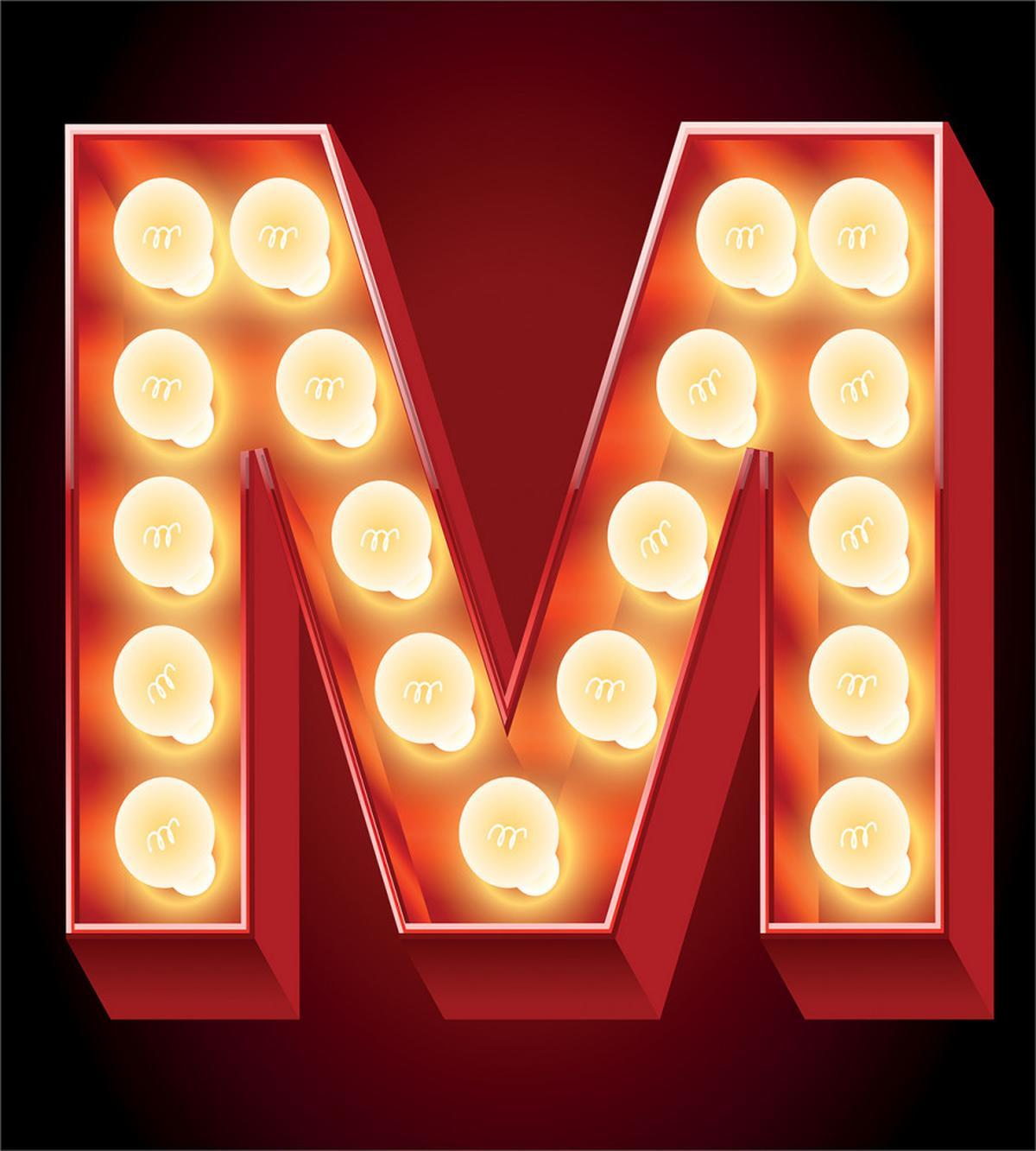 Vintage Type Old Movie — Pattern