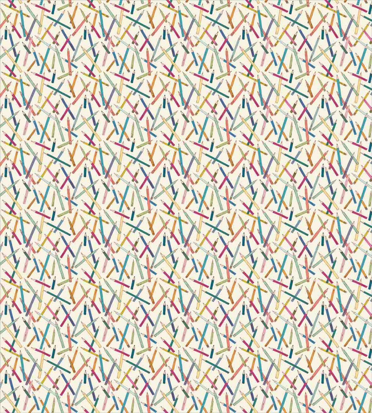 Colorful Comic Pencils — Pattern
