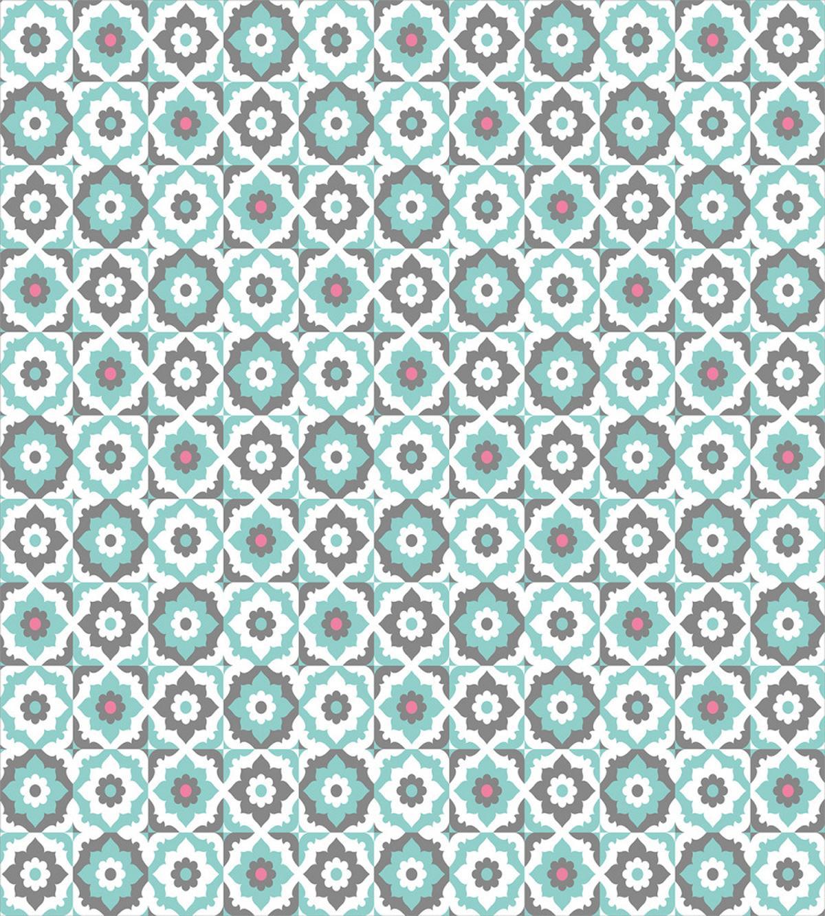 Retro Pastel Floral — Pattern