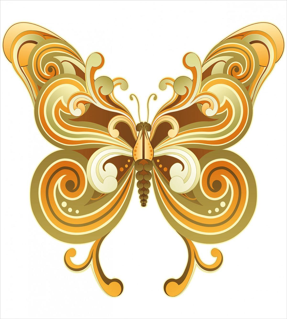 Macro Butterfly — Pattern