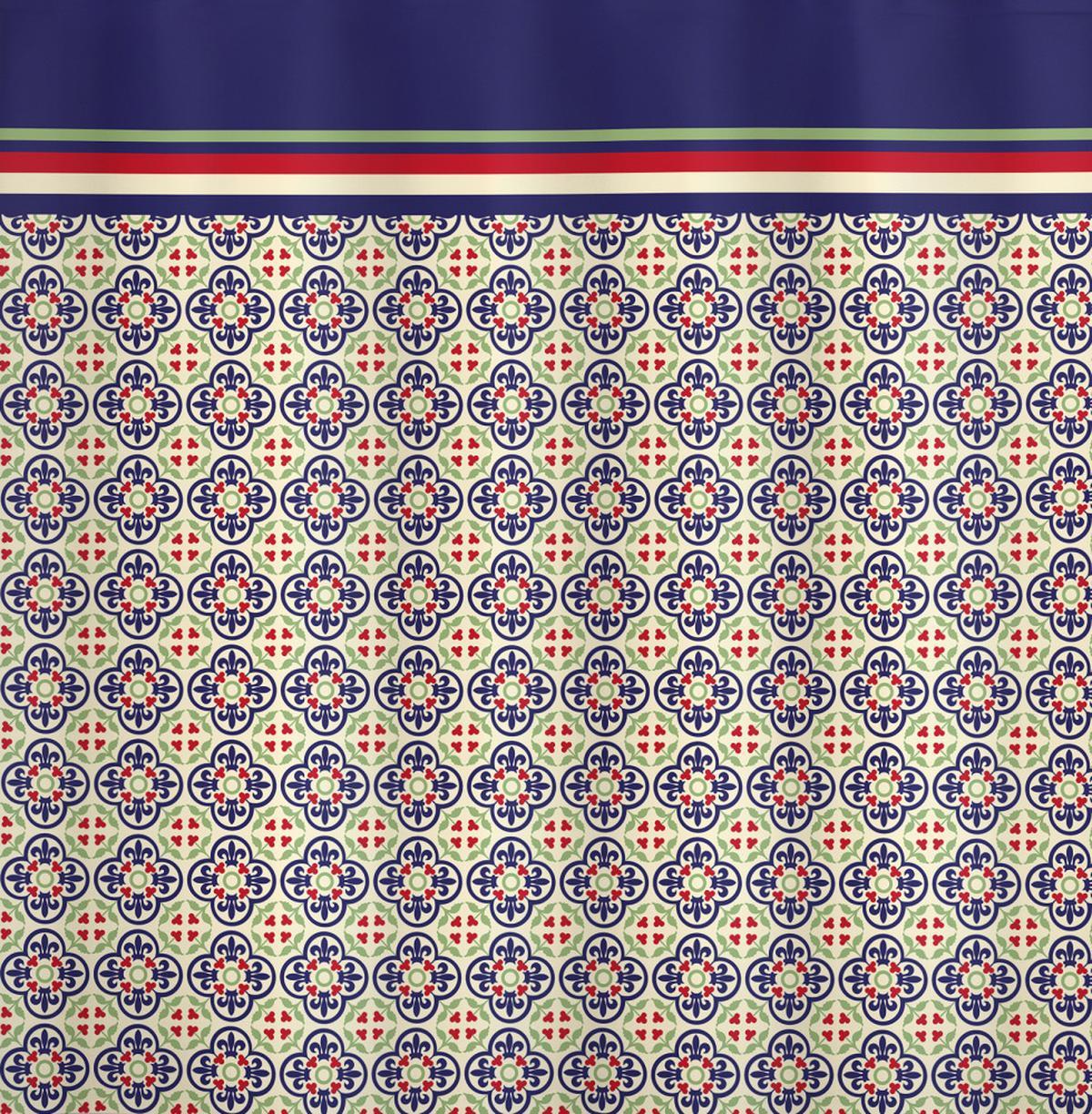 Azulejo Inspired Tile Like Pattern — Pattern