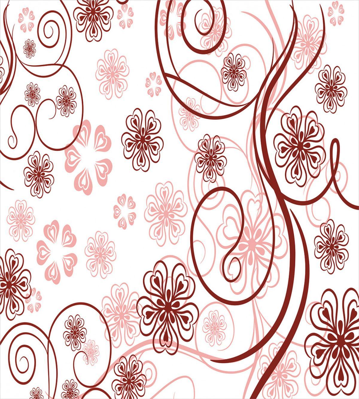 Flowers Bold Lines — Pattern
