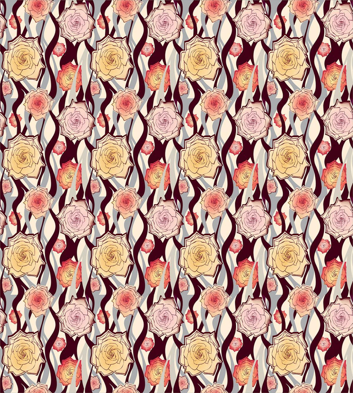 Romantic Roses Vintage — Pattern