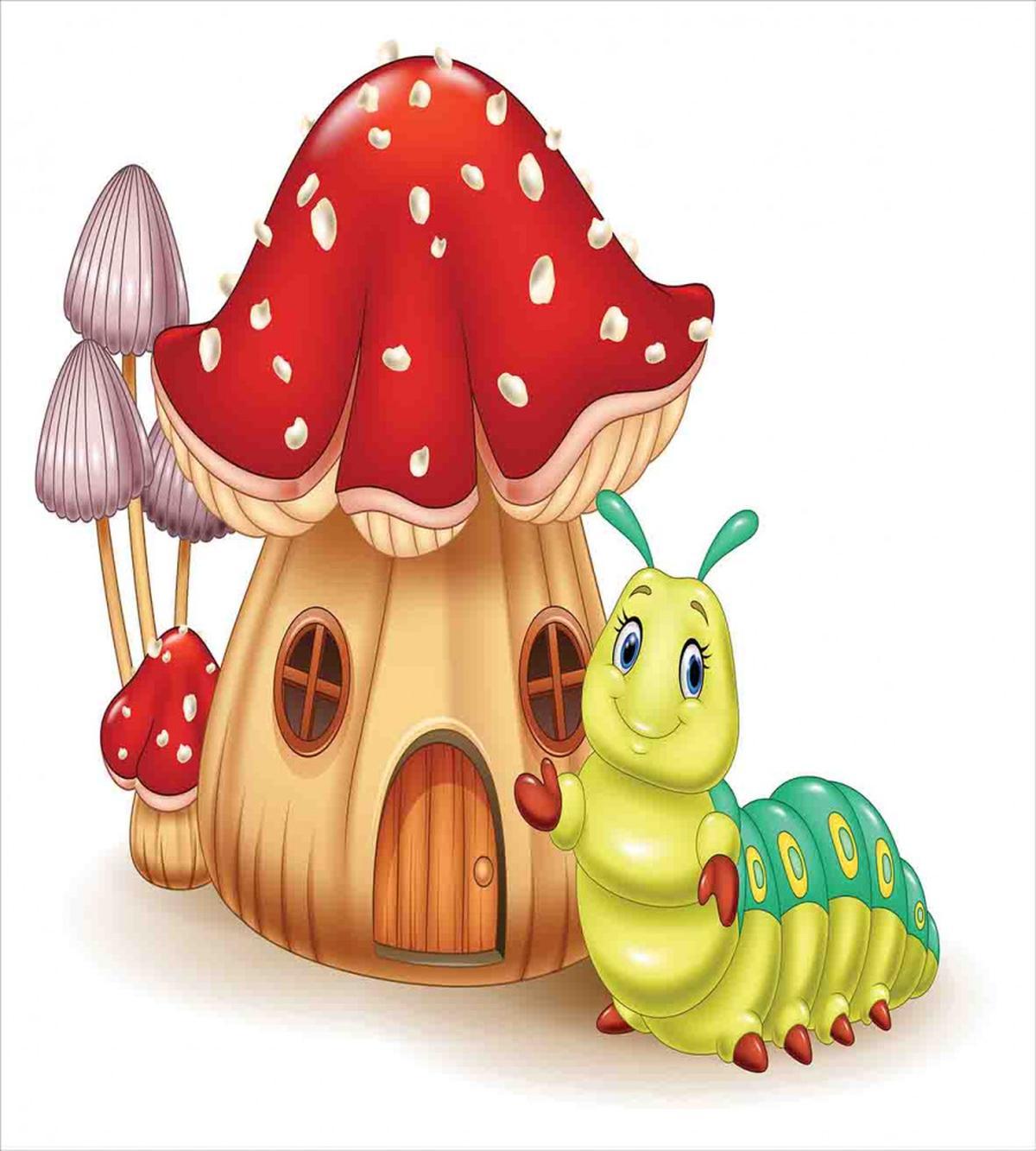 Mushroom House Bug — Pattern