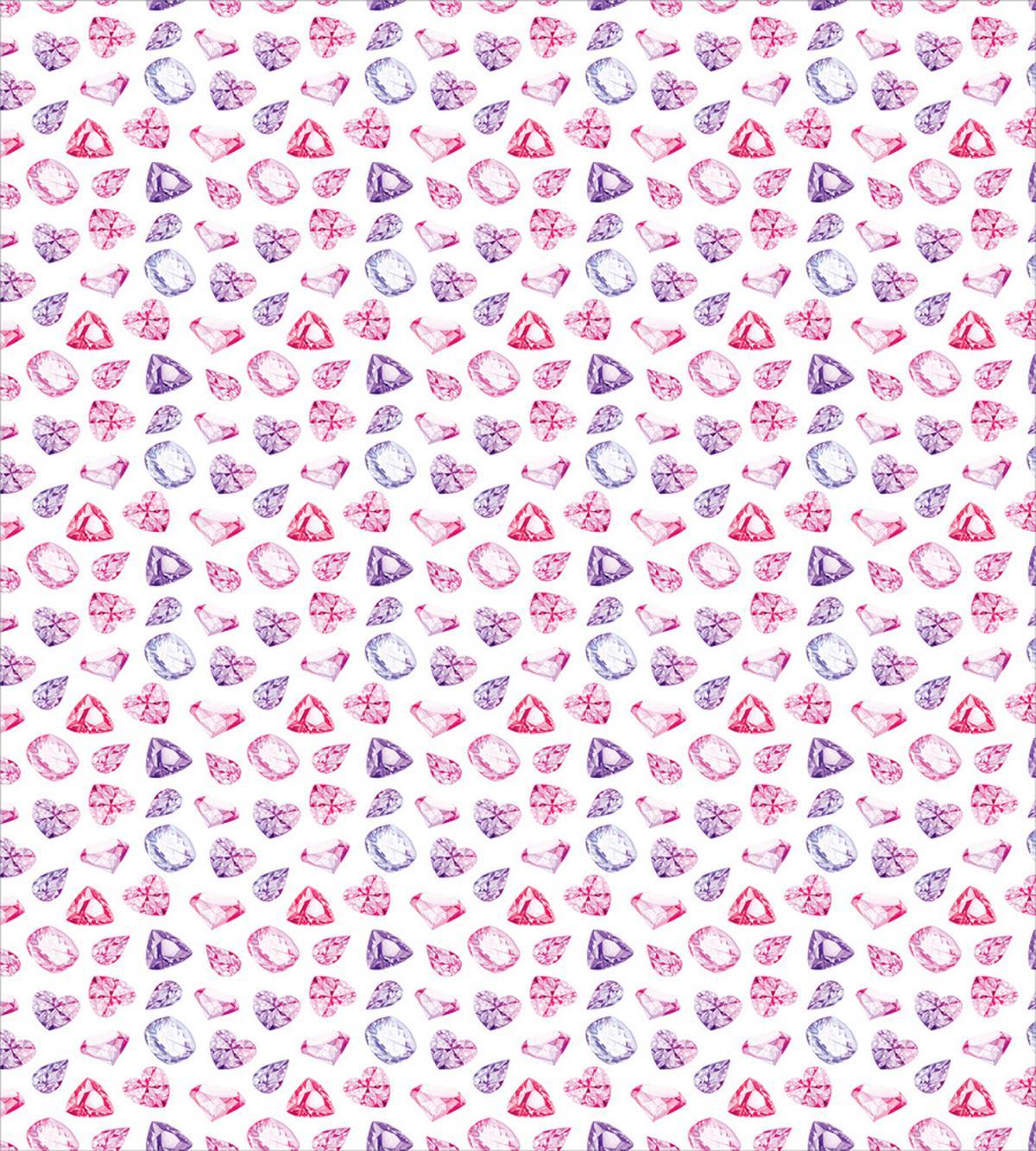 Watercolor Heart Rocks — Pattern