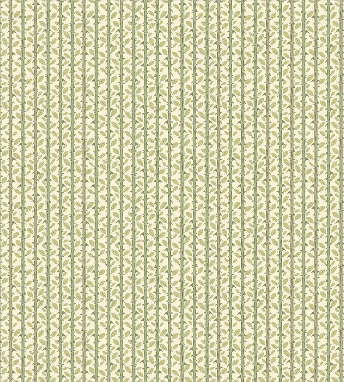 Thorny Branches with Leaf — Pattern