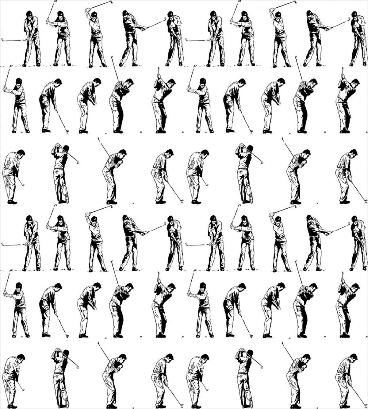 Golf Swing Hobby Play — Pattern