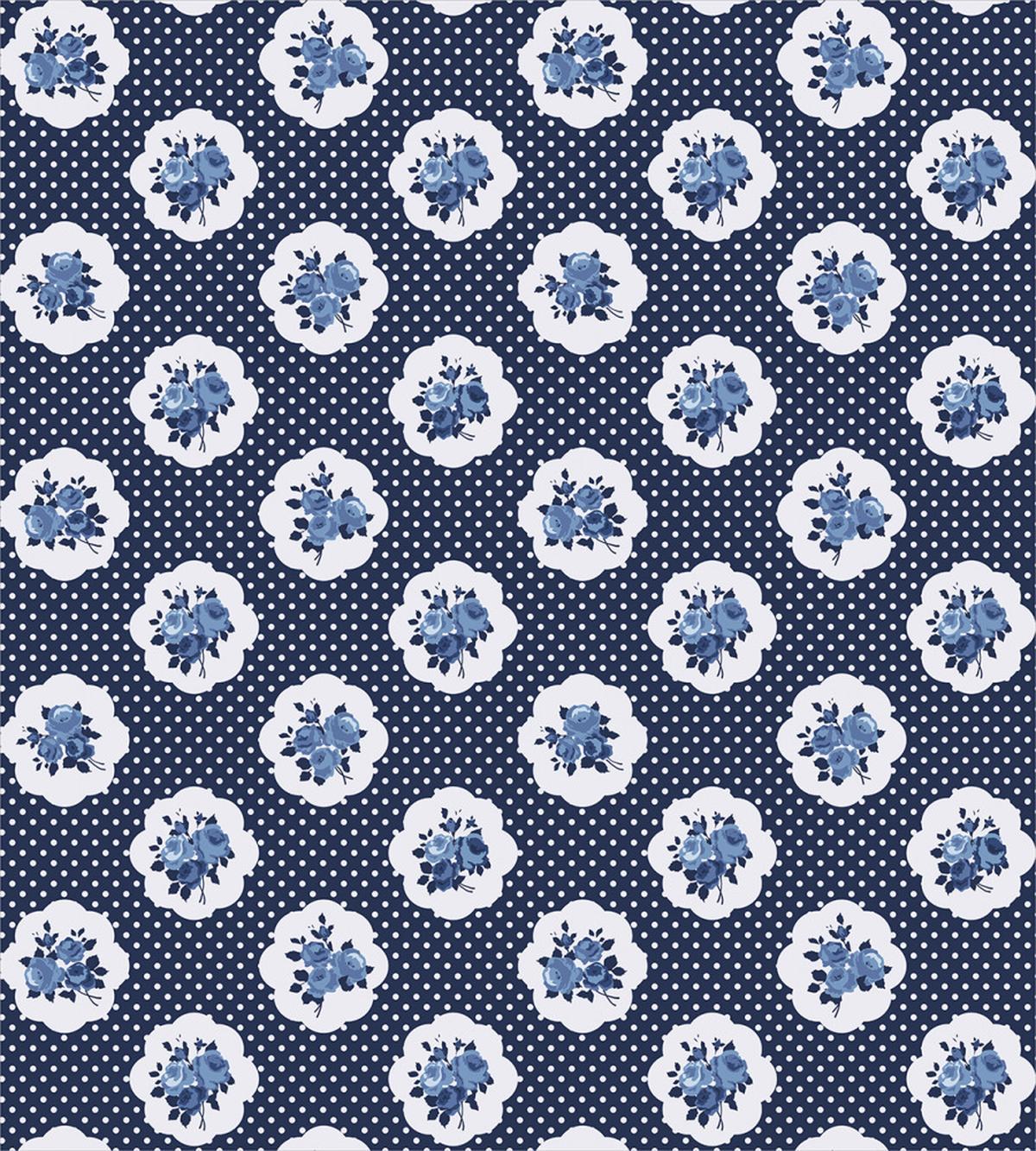 Motifs Dots Flowers — Pattern