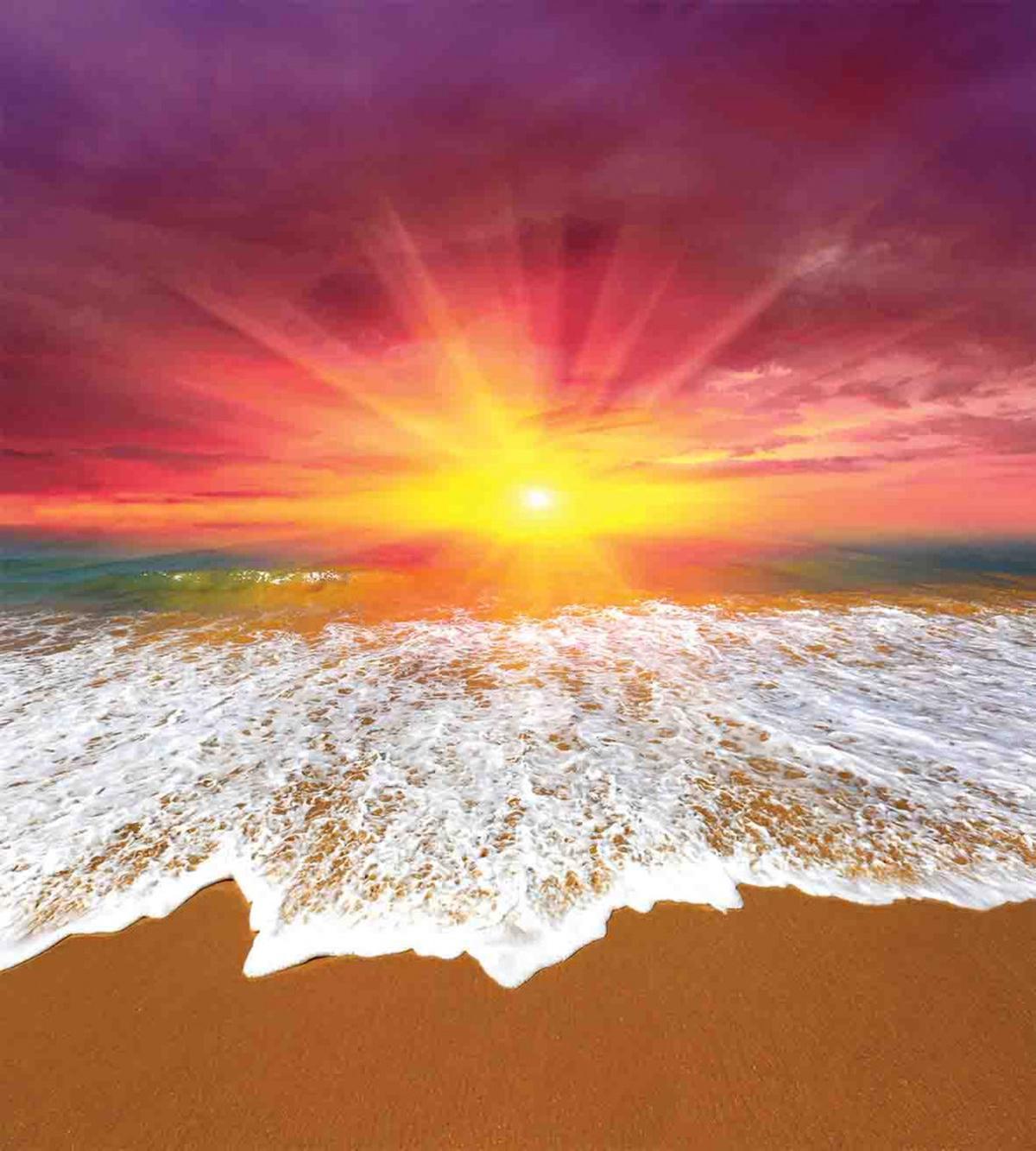 Vivid Coastal Scenery — Pattern