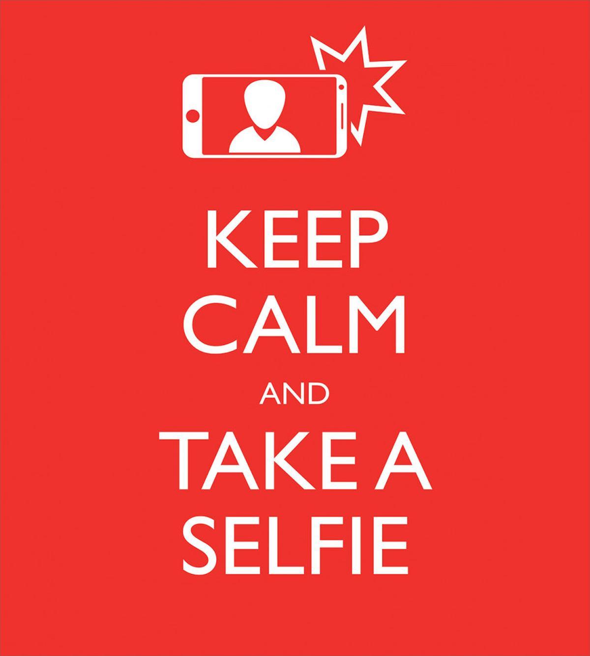 Keep Calm and Take a Selfie — Pattern