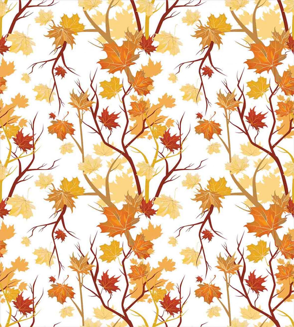 Autumn Season Elements Nature — Pattern