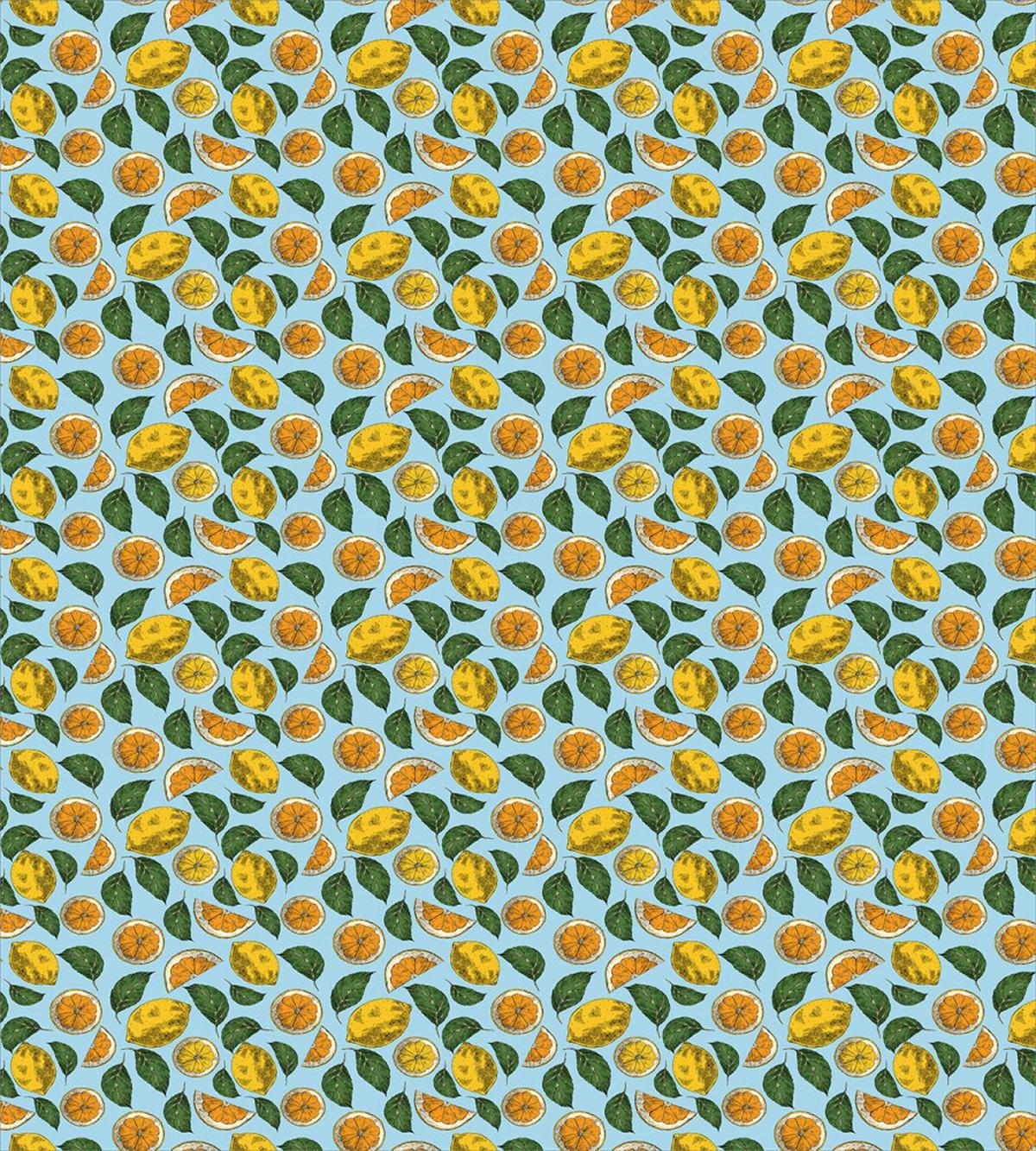 Sour Fruit and Leaves Pattern — Pattern