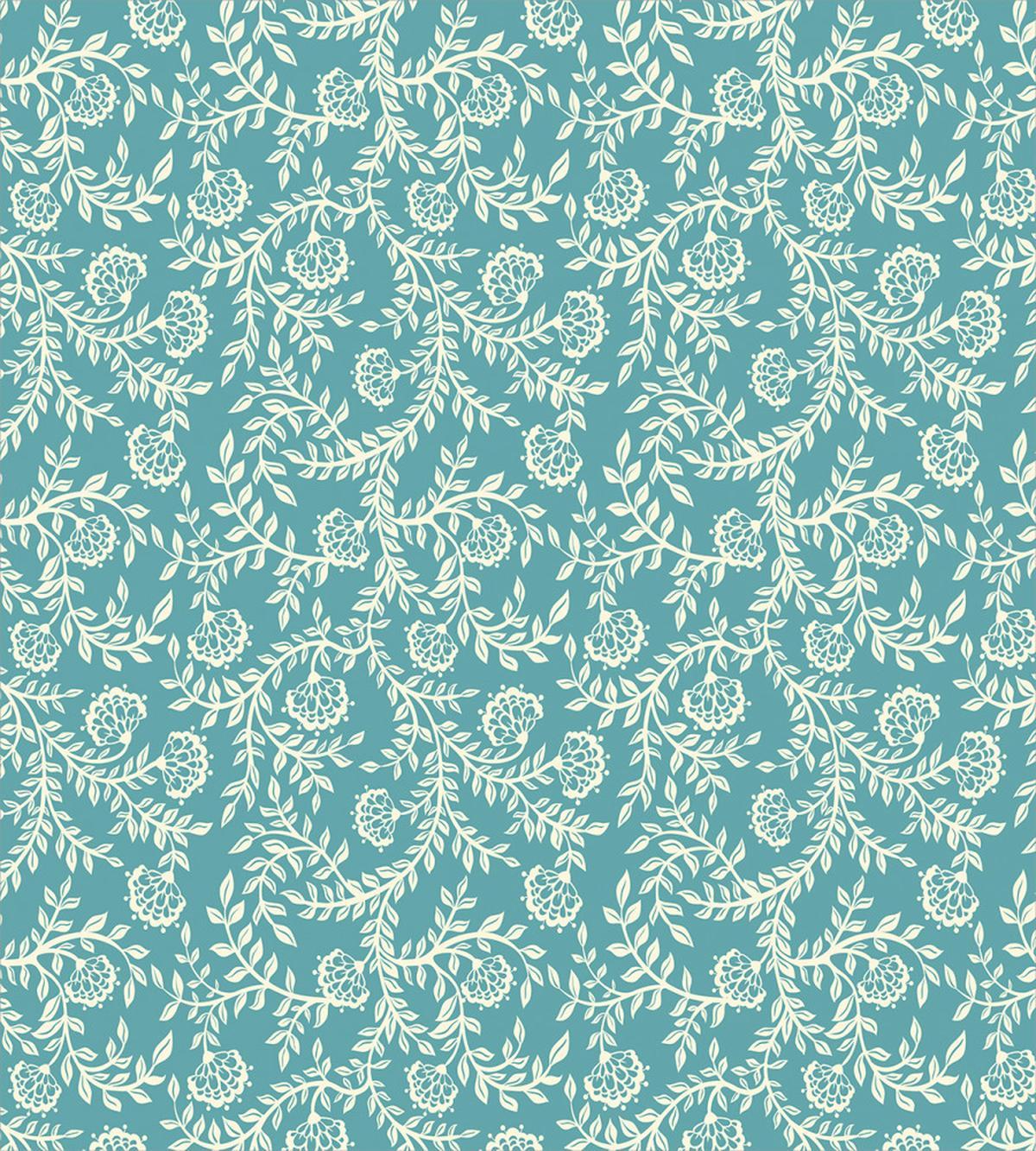Blooming Branches Scroll — Pattern