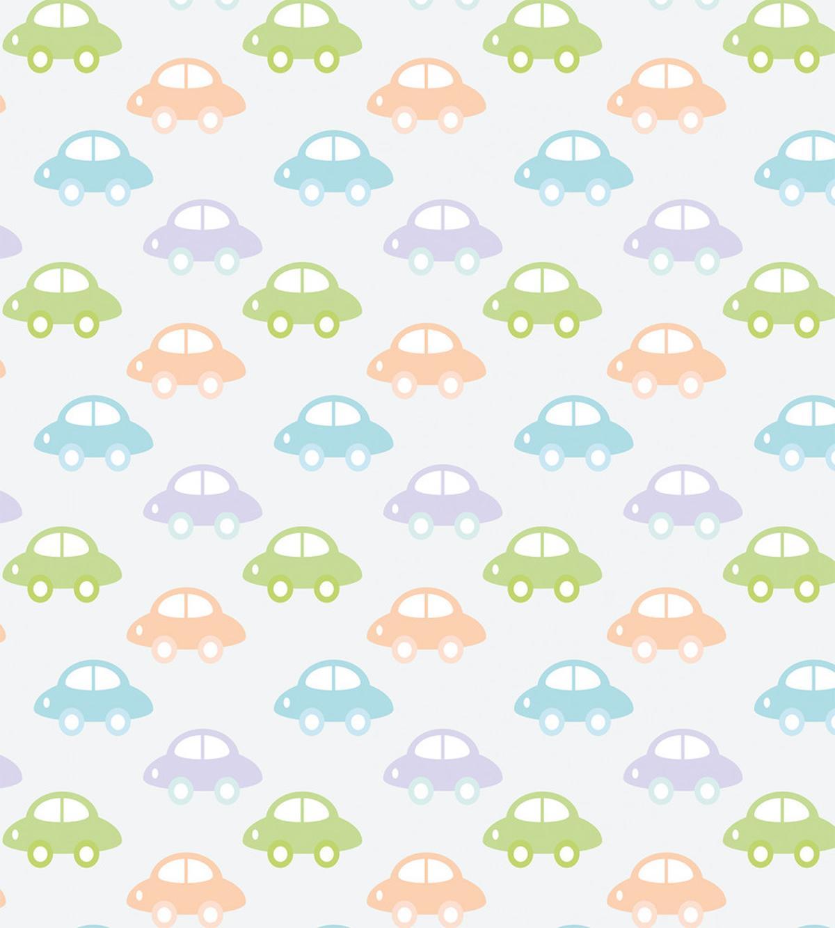 Pastel Cars Pattern — Pattern