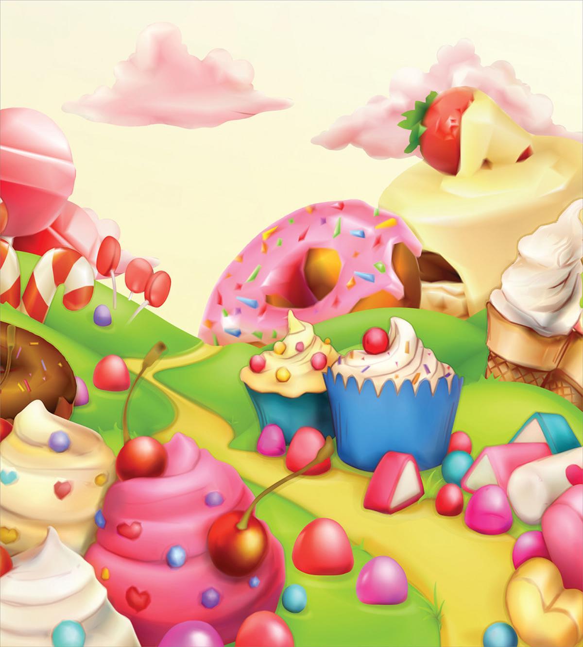 Yummy Donuts Land — Pattern