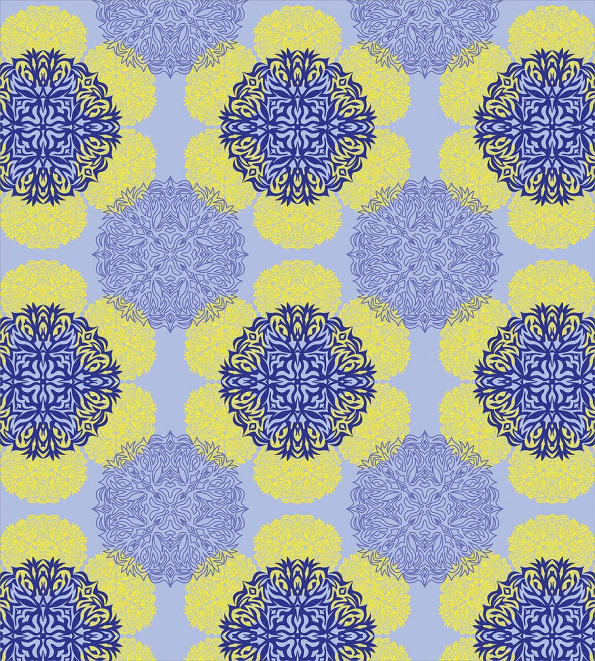 Asian Style Art Symbols — Pattern