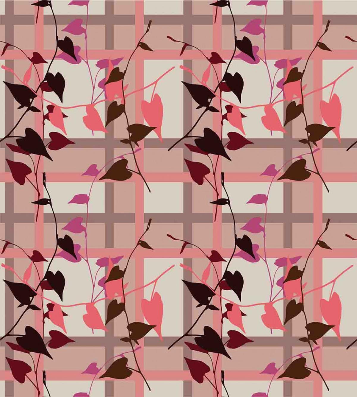 Heart Swirling Leaves — Pattern