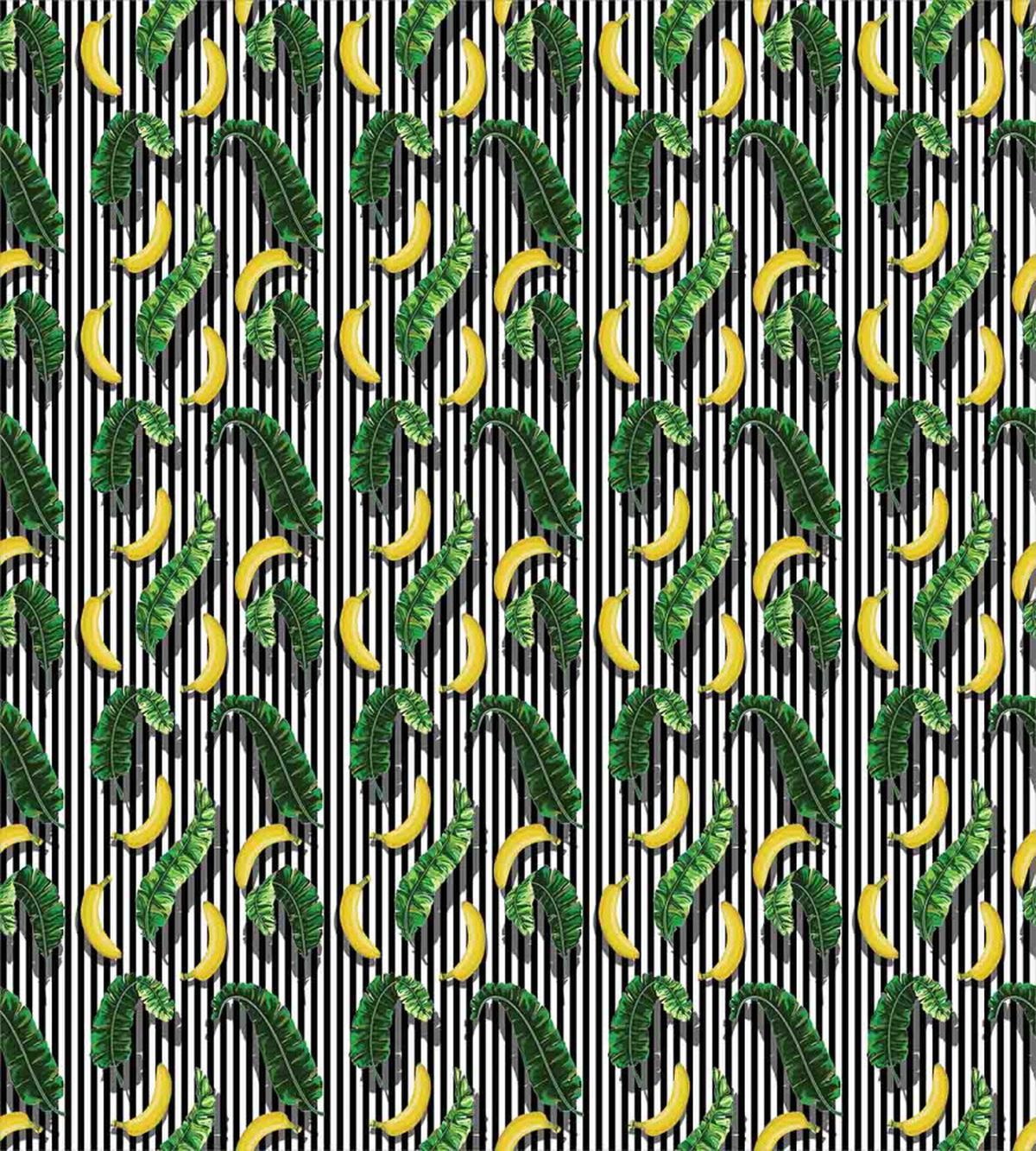 Yummy Banana and Leaves — Pattern