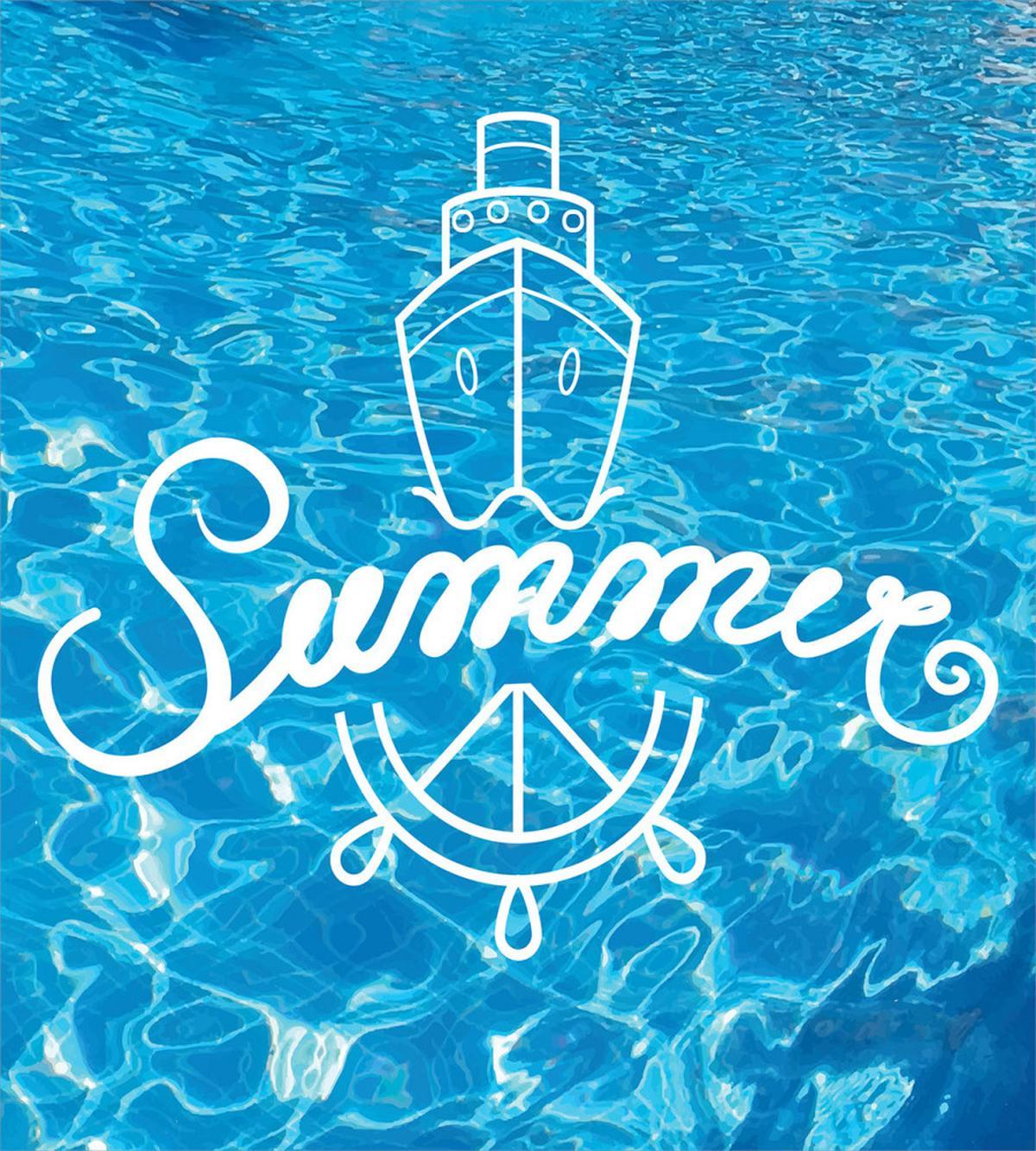 Summer Rippling Water — Pattern