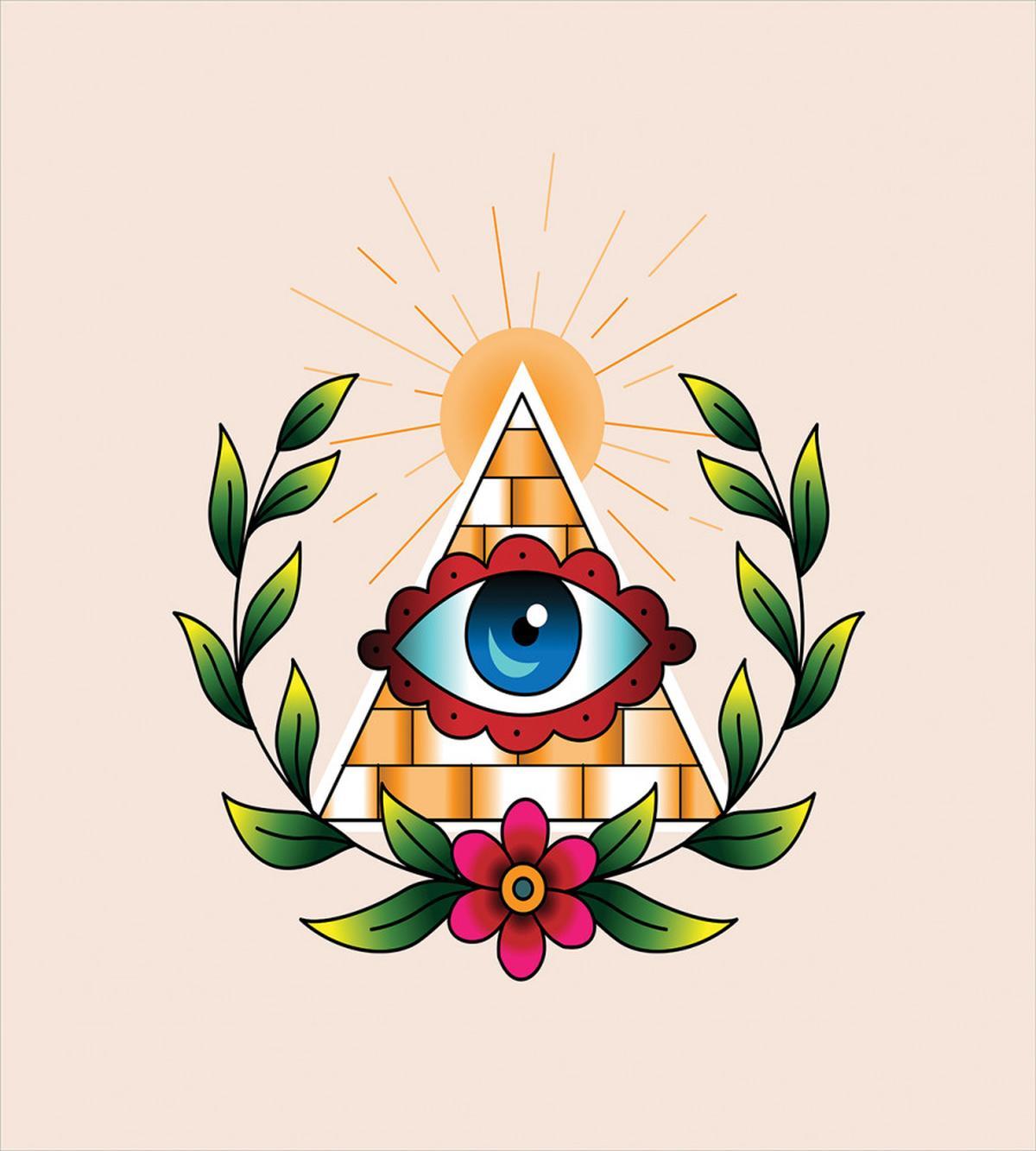 Esoteric Colorful Abstract — Pattern