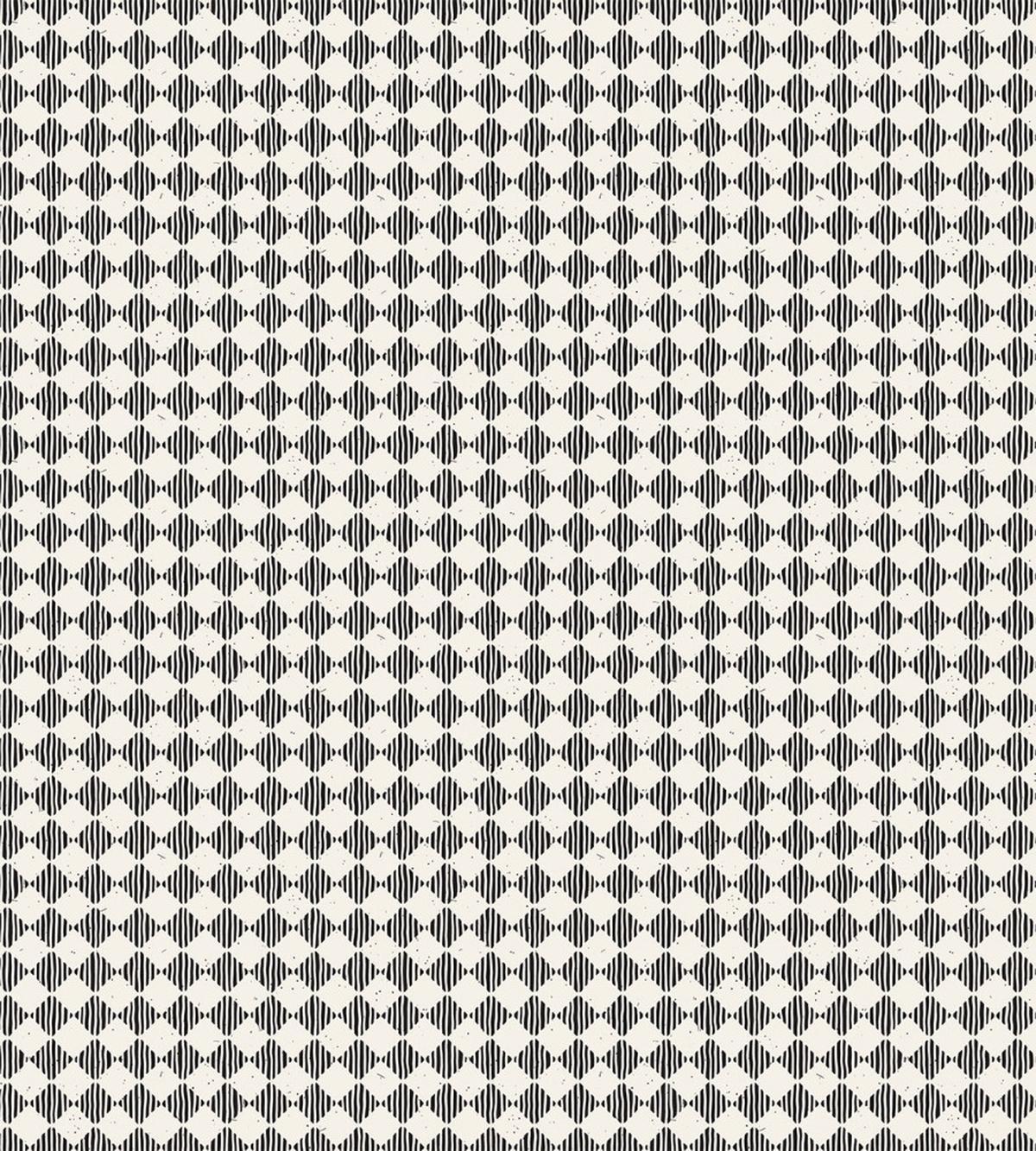 Grunge Striped Rhombuses — Pattern