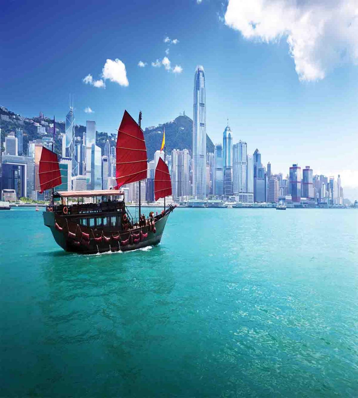 Hong Kong Harbour Boat — Pattern