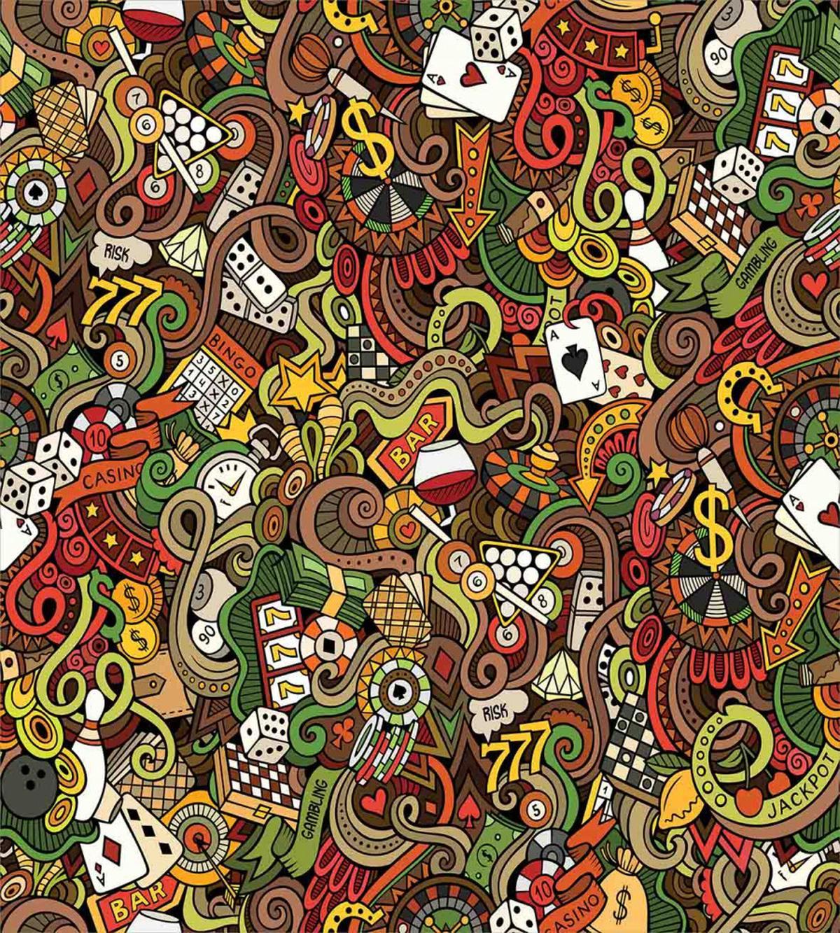 Doodle Style Art Bingo — Pattern