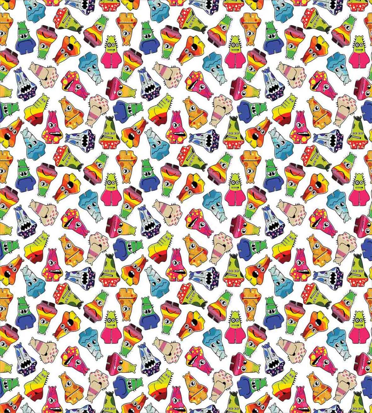 Playful Friendly Monsters — Pattern