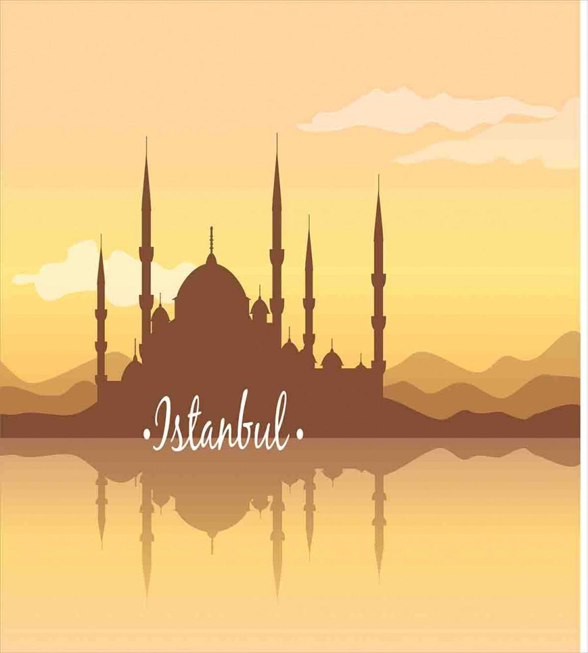 Panorama Sunset View — Pattern
