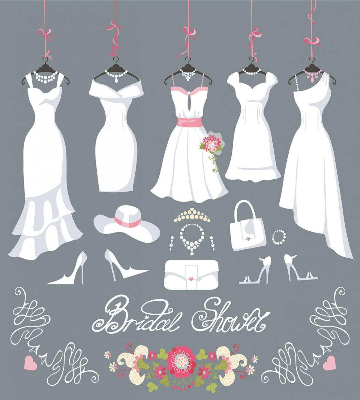 Fashion Wedding Dress — Pattern