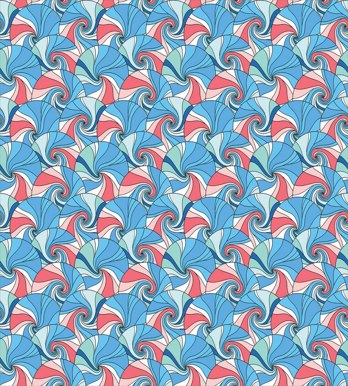 Pastel Half Circles — Pattern