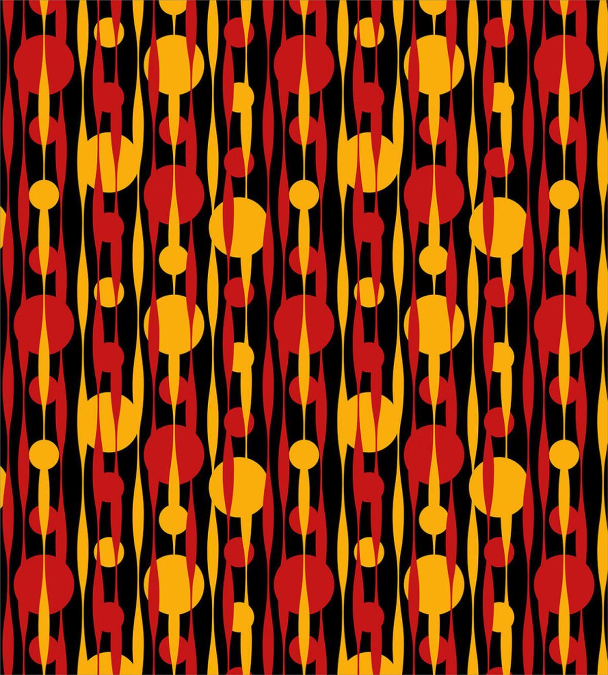 Circles Funky 70's Motifs — Pattern