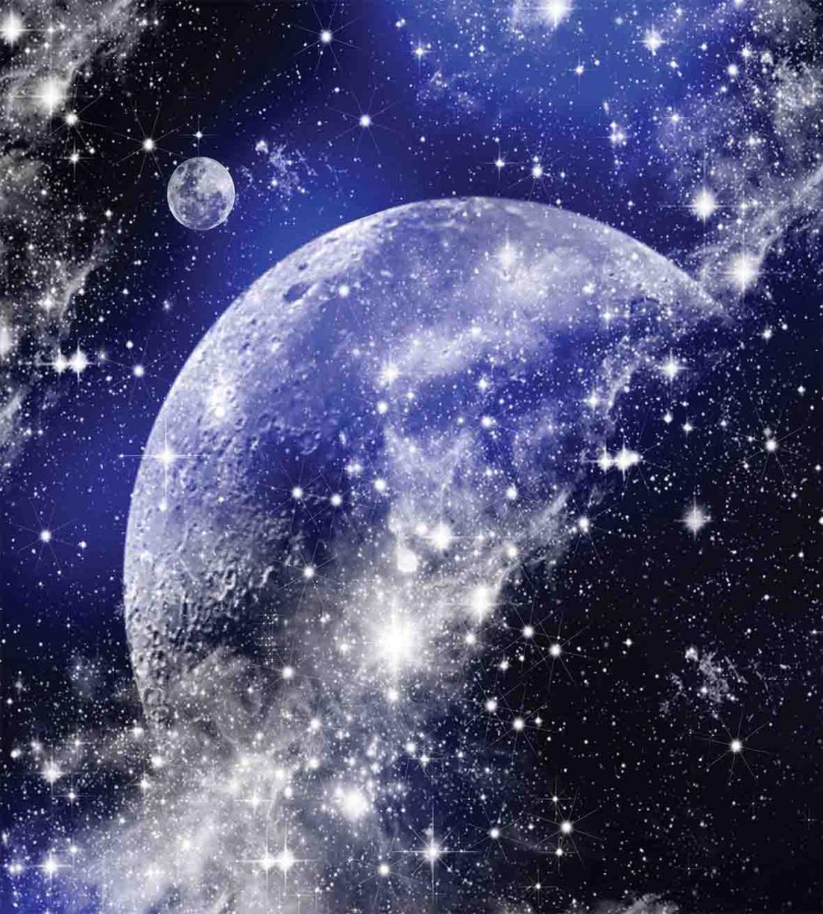 Nebula Galaxy Scenery — Pattern